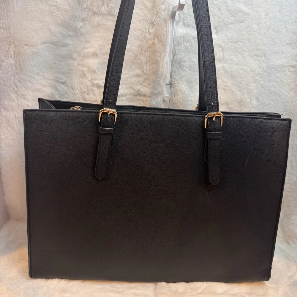 LOVEVOOK Black Laptop Briefcase Tote Bag for Women Excellent condition!